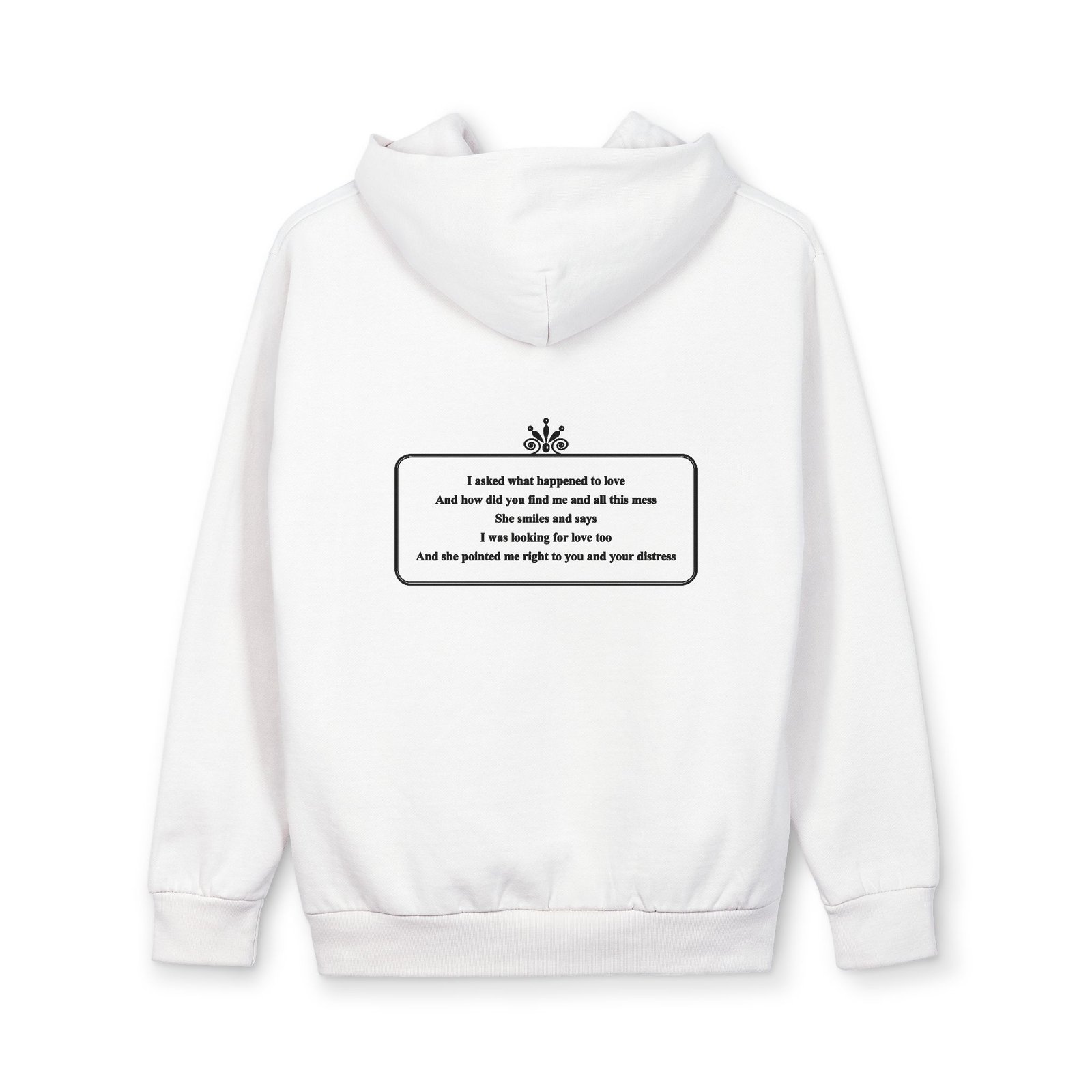 Inspirational Quote Hoodie — "Love Yourself Enough to Choose You" Pullover - Image 2